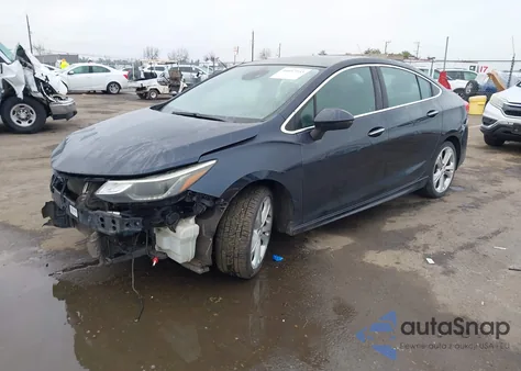 2016 Chevrolet Cruze Premier Auto из США, поврежденный, VIN 1G1BG5SMXG7304691